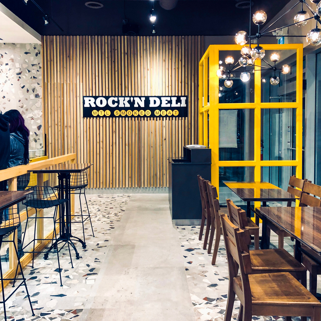 Rock'N Deli interior design restaurant